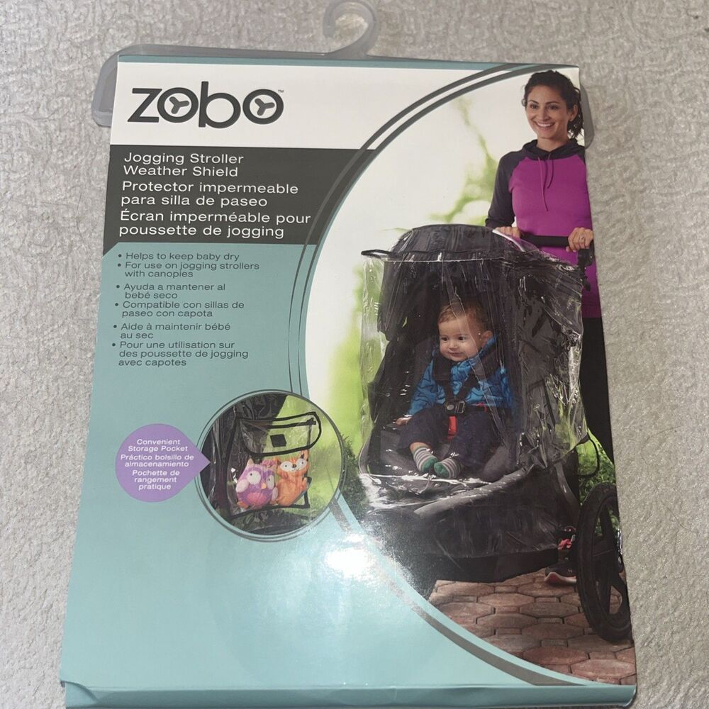 Zobo Jogging Stroller Weather Shield  - New